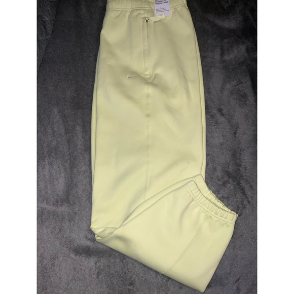 Nike Solo Swoosh Fleece Jogger Pants Sweatpants DX1364-331 Mens Green Sz Med‎ - Picture 5 of 7